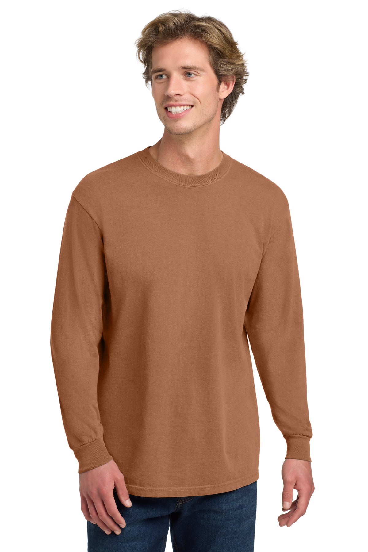 COMFORT COLORS ® Heavyweight Ring Spun Long Sleeve T-Shirt. 6014