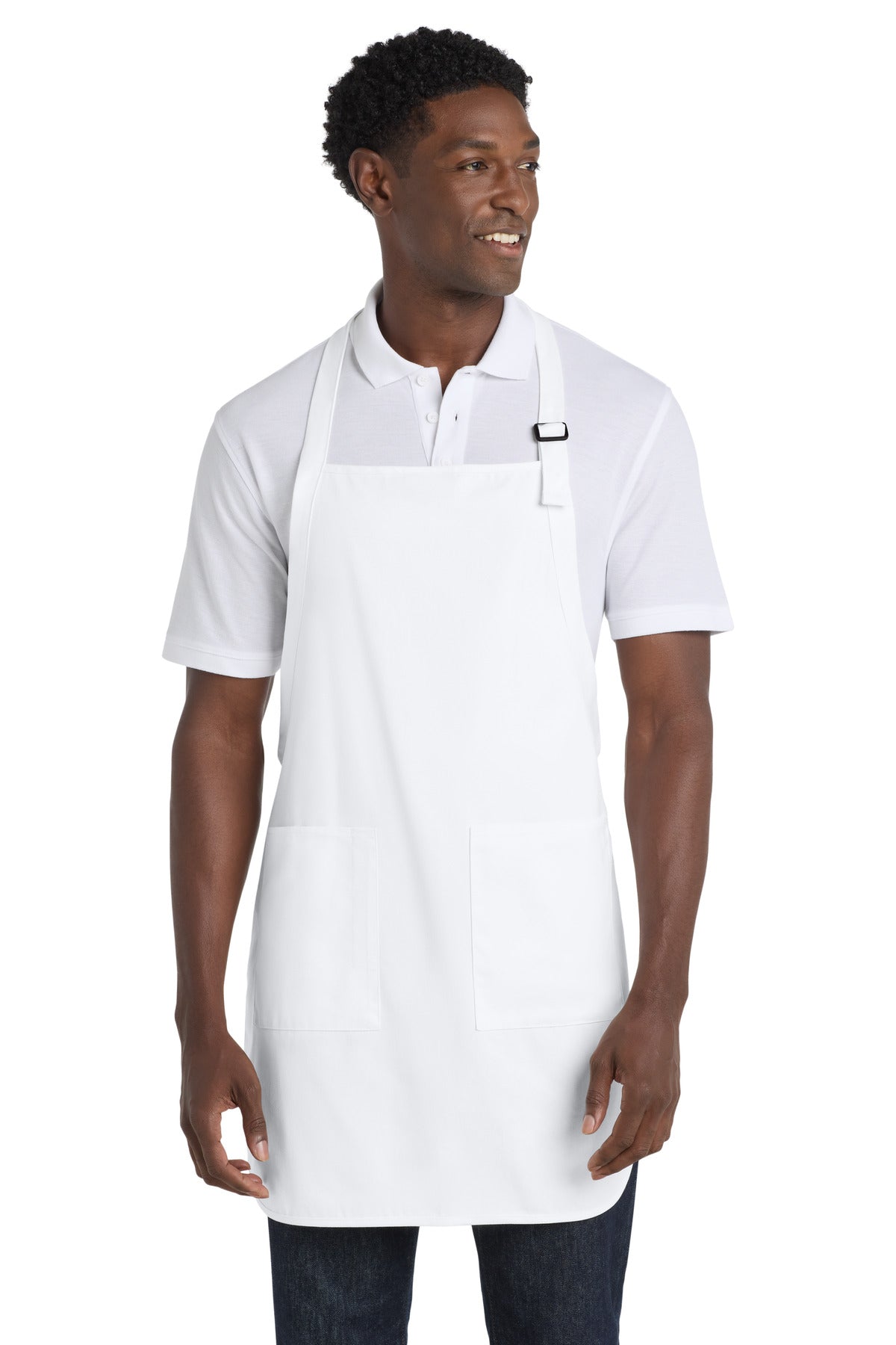 Port Authority ® Full-Length Apron with Pockets. A500