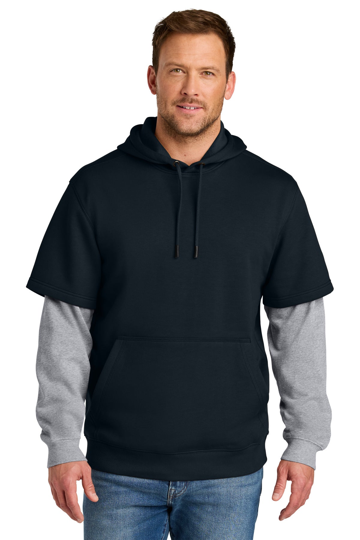 CornerStone ® Tough Fleece Layered Hoodie CSF632