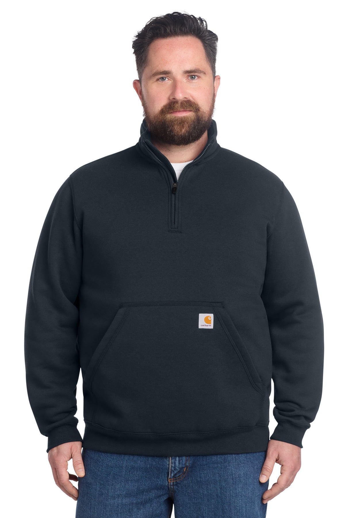 Carhartt ® Midweight 1/4-Zip Mock Neck Sweatshirt CT105294