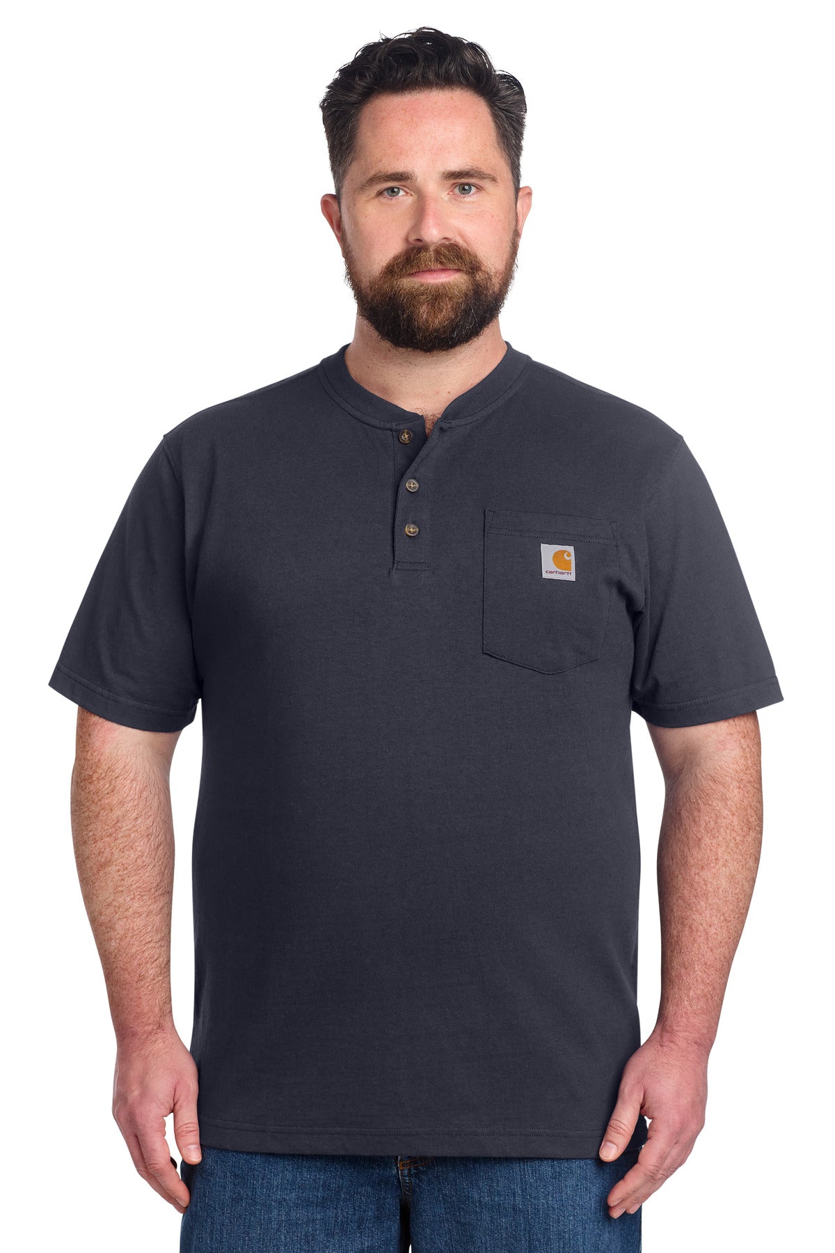 Carhartt ® Short Sleeve Henley T-Shirt CTK84