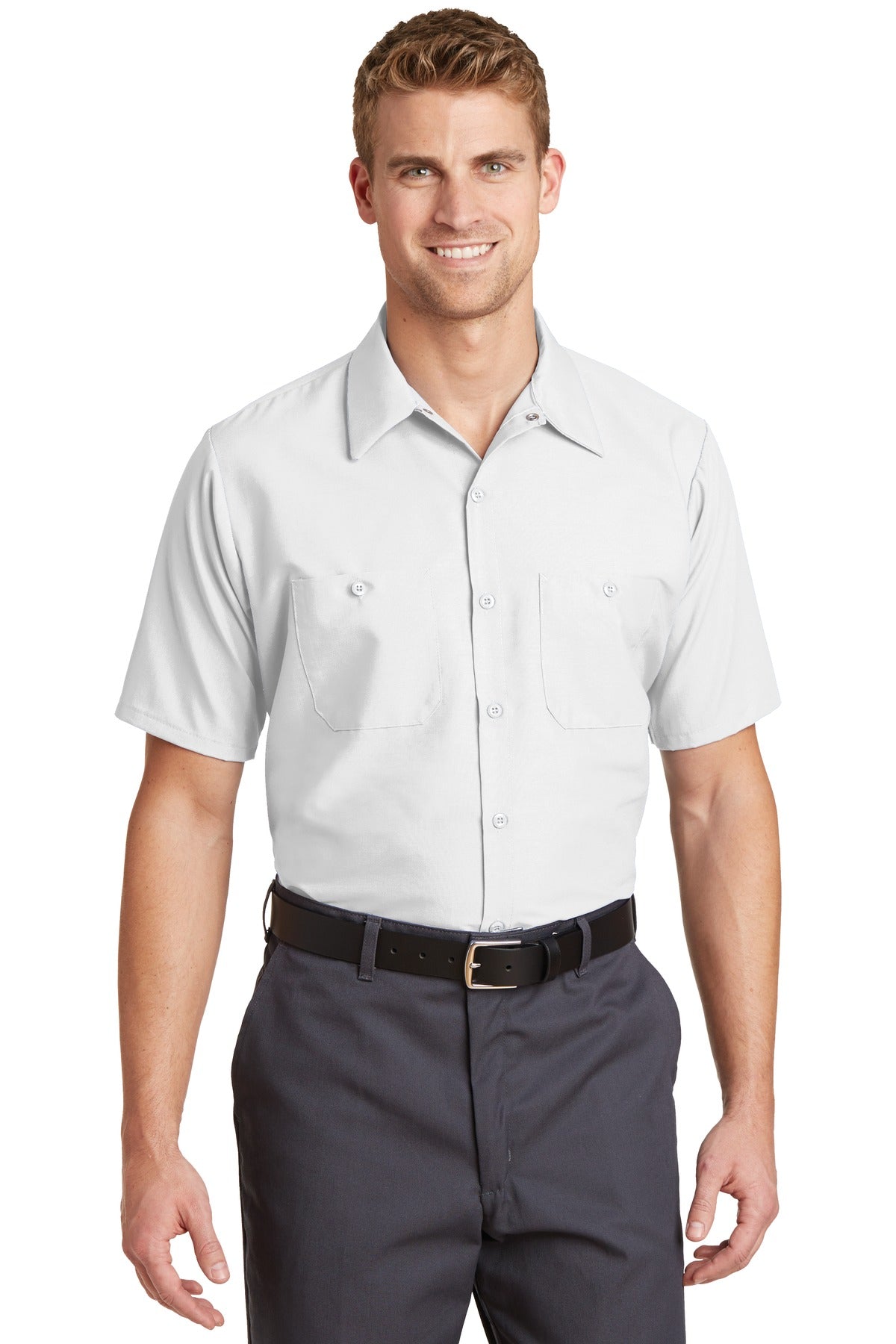 Red Kap ® Short Sleeve Industrial Work Shirt. SP24