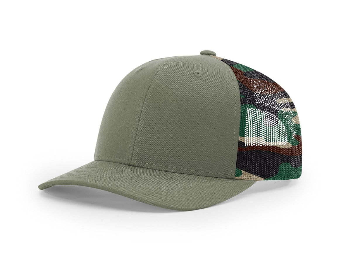 Richardson Printed Mesh Trucker 112PM