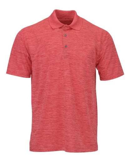 Men's Dakota Striated Heather Polo