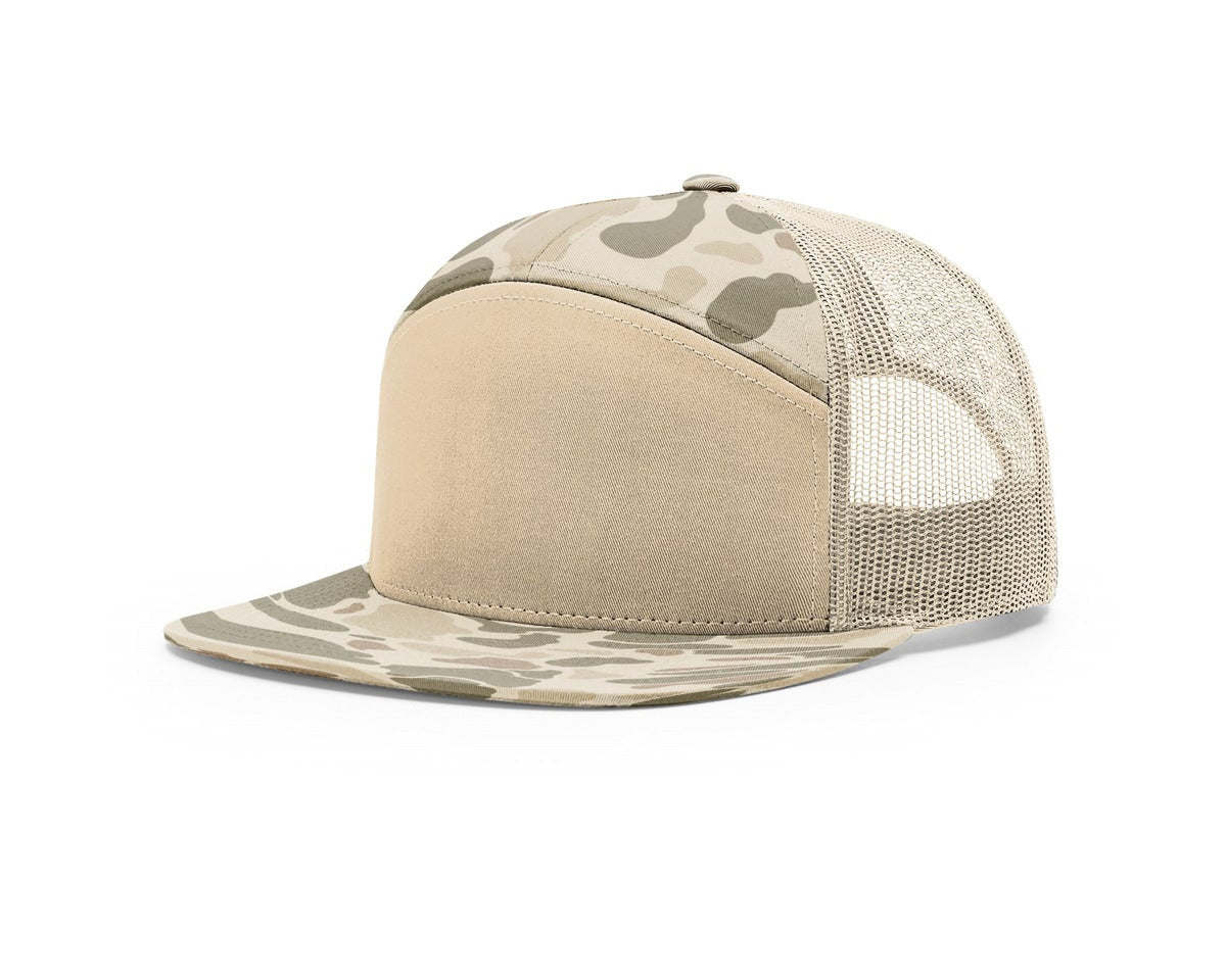 Richardson Printed 7-Panel Trucker 168P