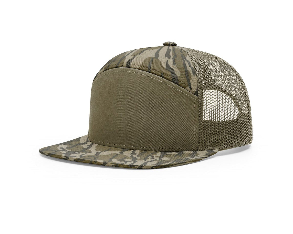 Richardson Printed 7-Panel Trucker 168P