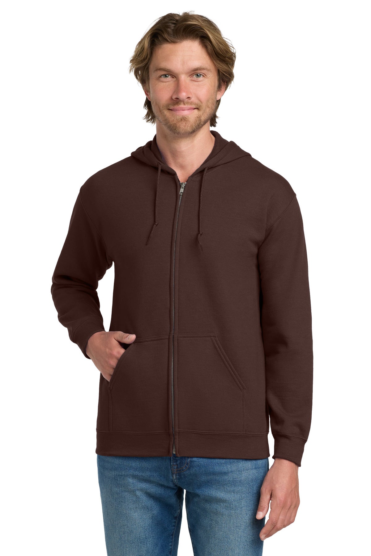 Gildan ®  - Heavy Blend™ Full-Zip Hooded Sweatshirt. 18600