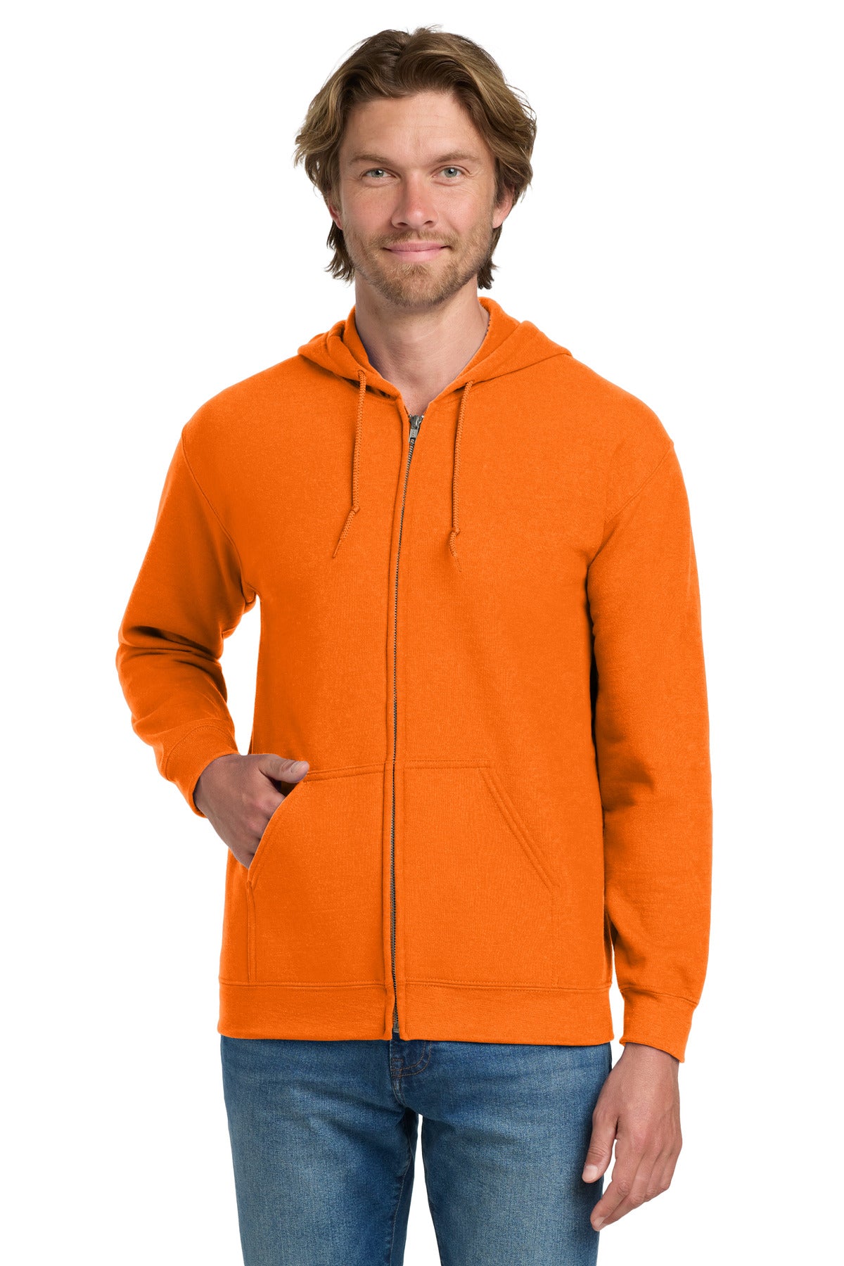 Gildan ®  - Heavy Blend™ Full-Zip Hooded Sweatshirt. 18600