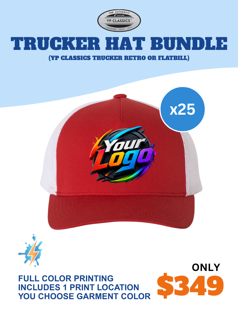 Trucker Hat Bundle: 25 Hats