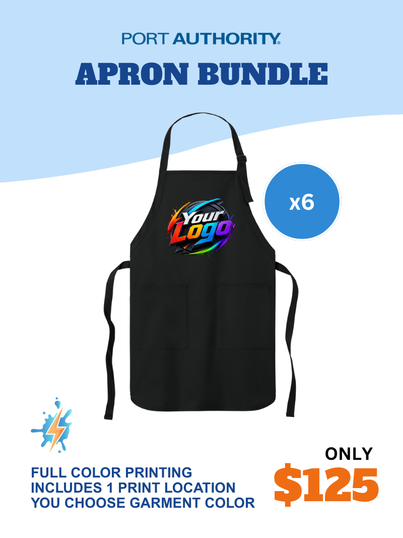 Apron Bundle: 6 Aprons