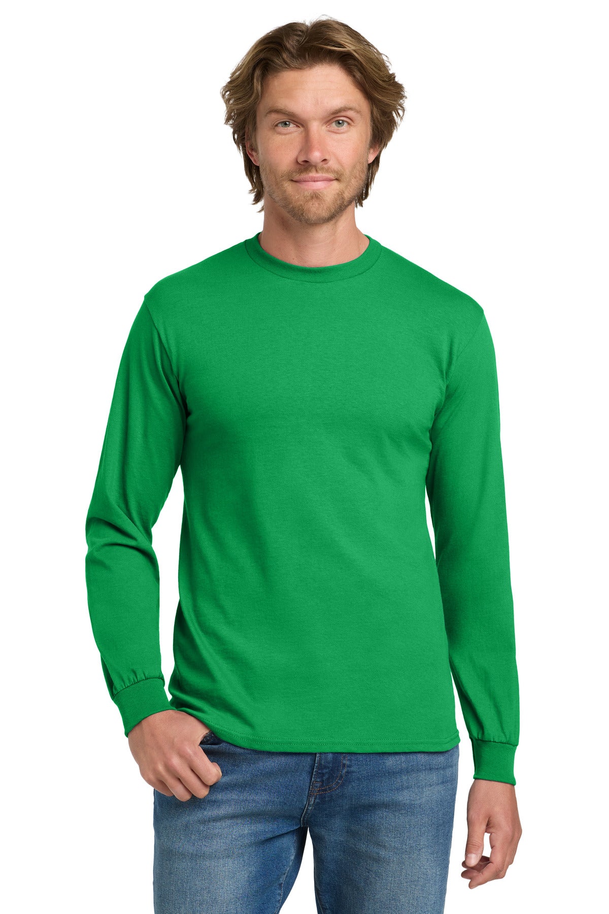 Gildan ®  - Heavy Cotton ™  100% Cotton Long Sleeve T-Shirt.  5400