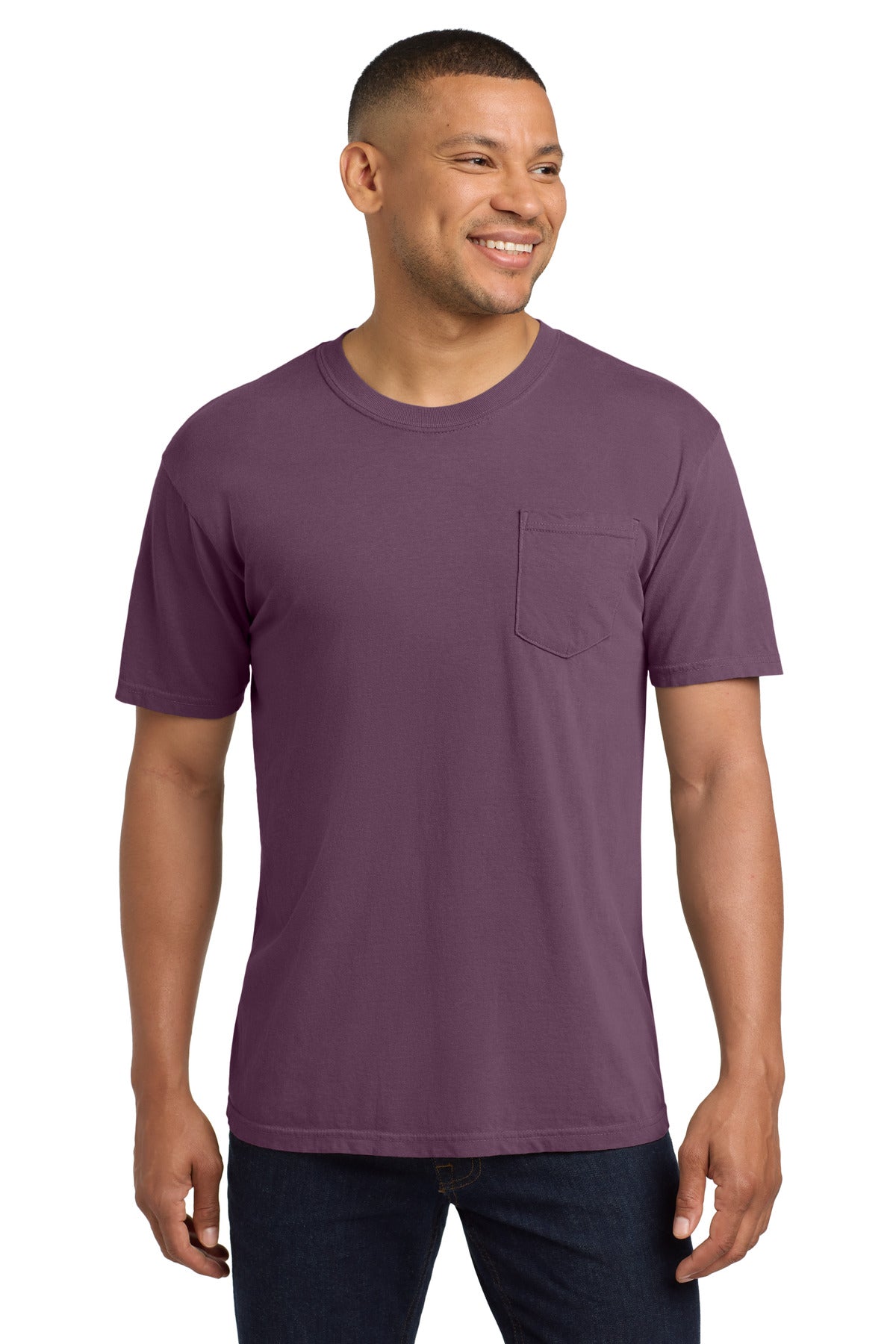COMFORT COLORS  ®  Heavyweight Ring Spun Pocket T-Shirt. 6030