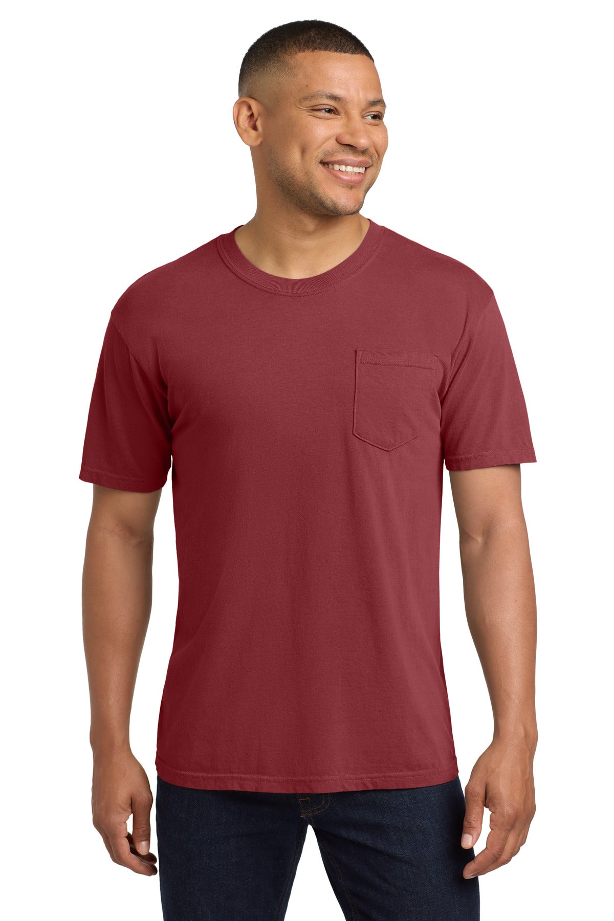 COMFORT COLORS  ®  Heavyweight Ring Spun Pocket T-Shirt. 6030