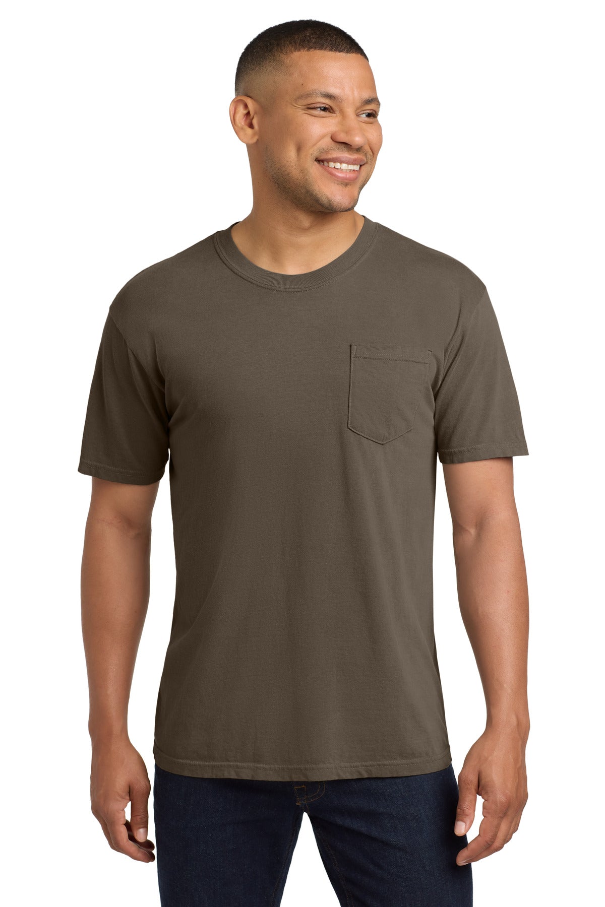 COMFORT COLORS  ®  Heavyweight Ring Spun Pocket T-Shirt. 6030