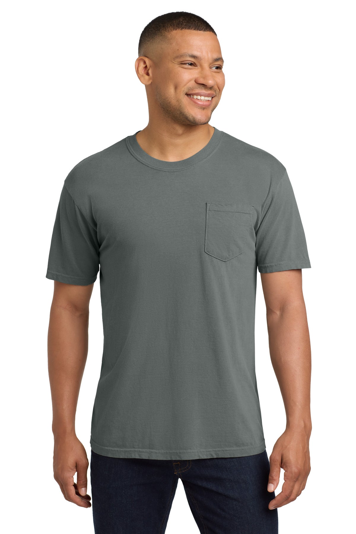 COMFORT COLORS  ®  Heavyweight Ring Spun Pocket T-Shirt. 6030
