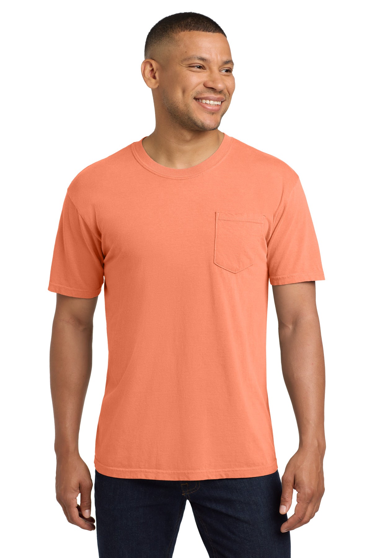 COMFORT COLORS  ®  Heavyweight Ring Spun Pocket T-Shirt. 6030