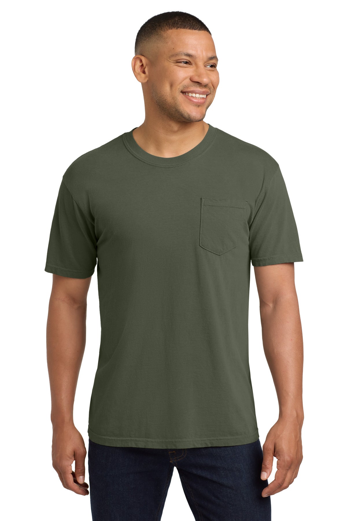 COMFORT COLORS  ®  Heavyweight Ring Spun Pocket T-Shirt. 6030