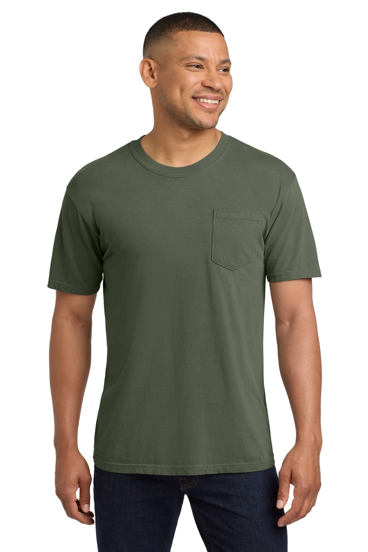COMFORT COLORS  ®  Heavyweight Ring Spun Pocket T-Shirt. 6030