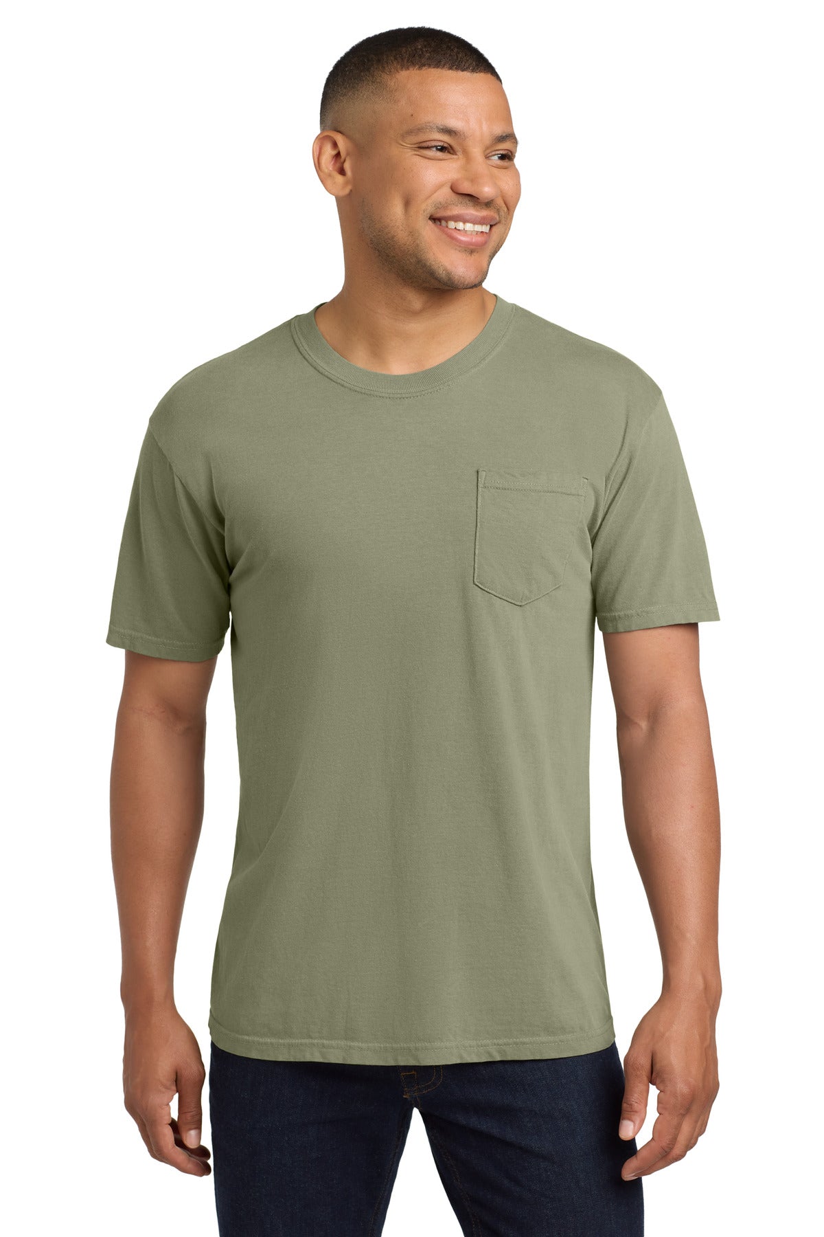 COMFORT COLORS  ®  Heavyweight Ring Spun Pocket T-Shirt. 6030