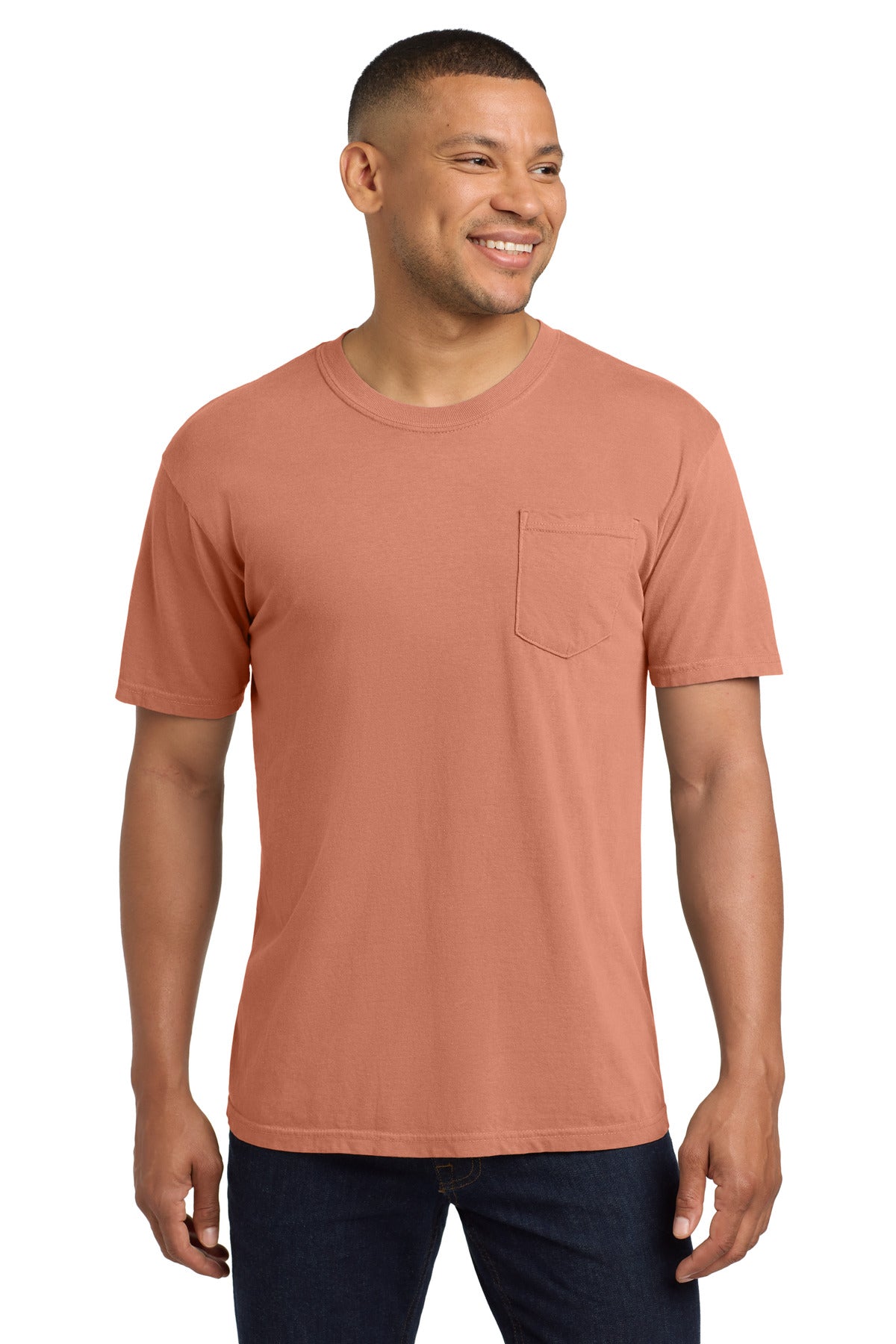 COMFORT COLORS  ®  Heavyweight Ring Spun Pocket T-Shirt. 6030