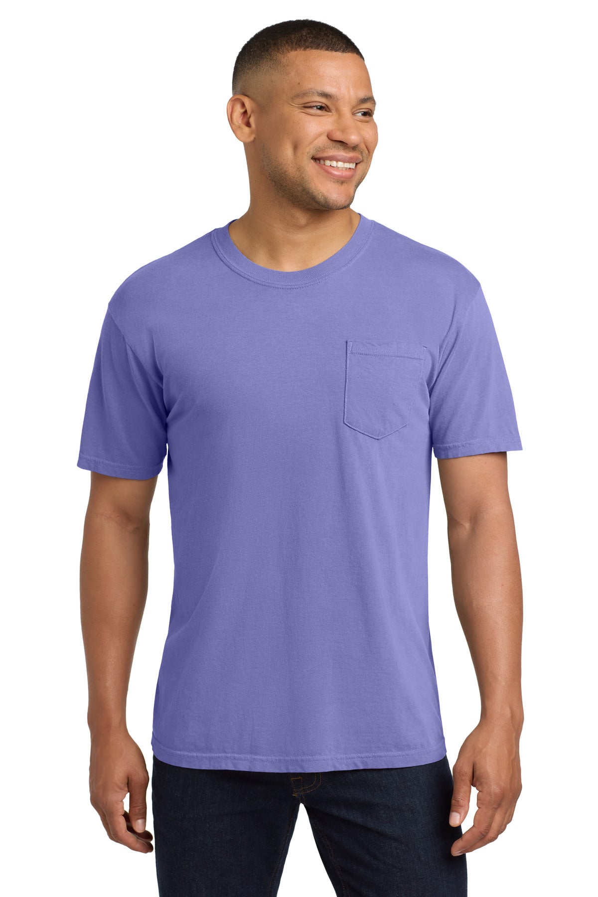 COMFORT COLORS  ®  Heavyweight Ring Spun Pocket T-Shirt. 6030