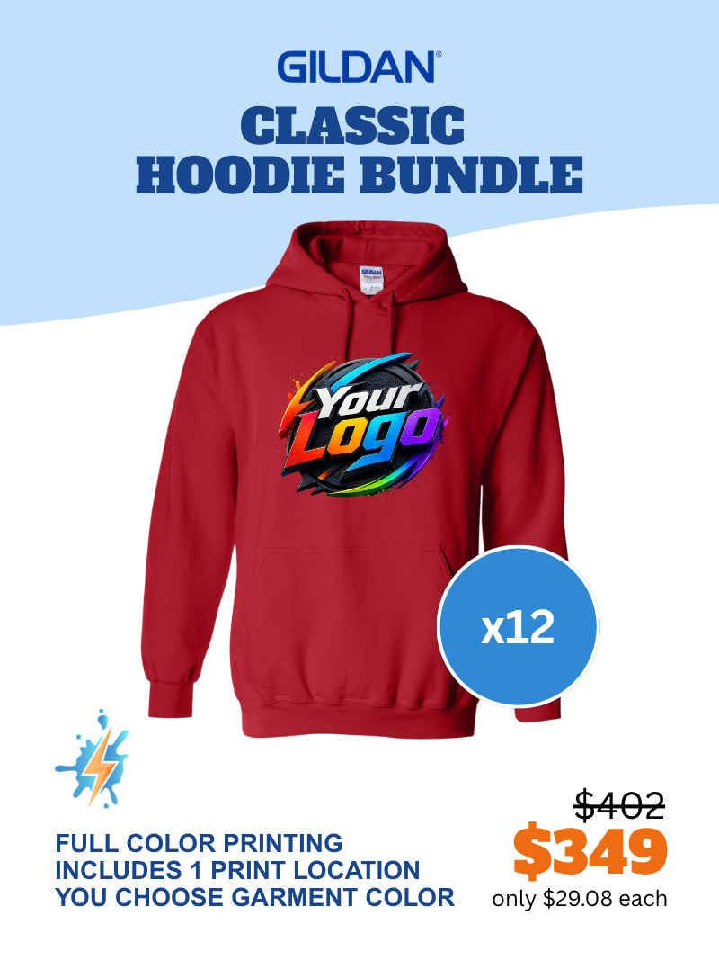 Bundle: 12 Classic Hoodies