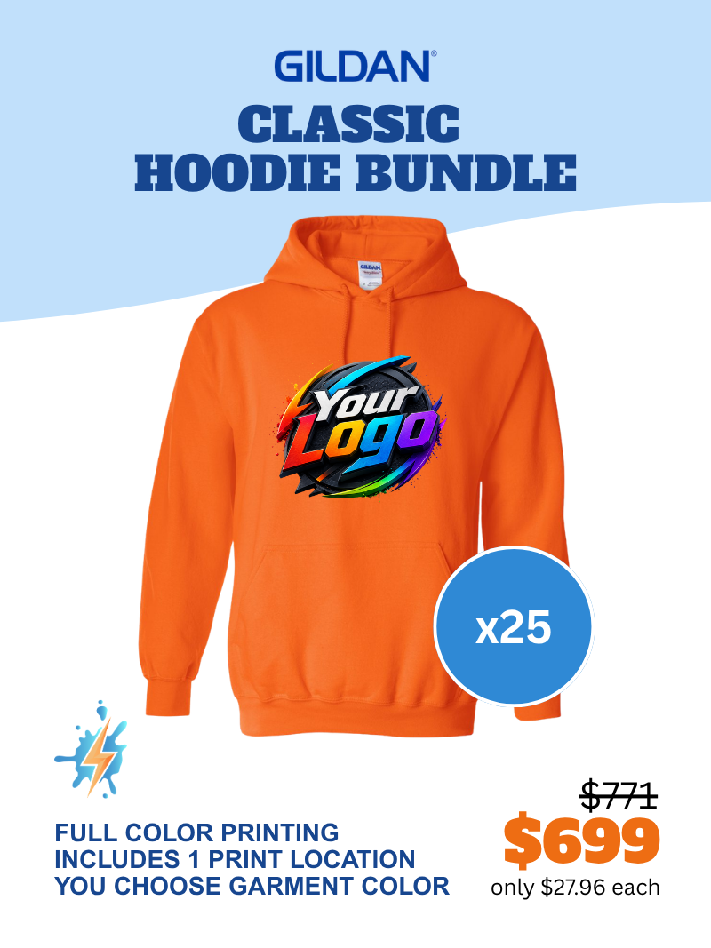 Bundle: 25 Classic Hoodies