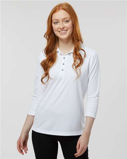 Women's Lady Palm Three-Quarter Sleeve Polo
