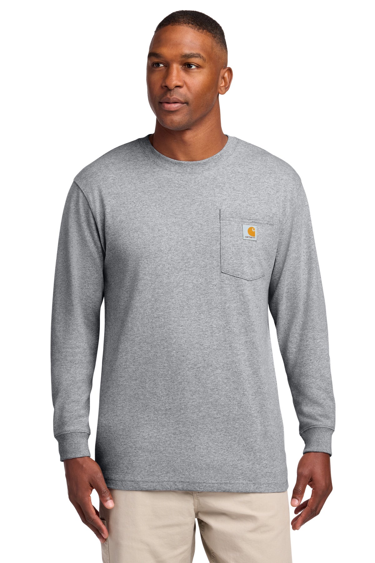 Carhartt  ®  Workwear Pocket Long Sleeve T-Shirt. CTK126