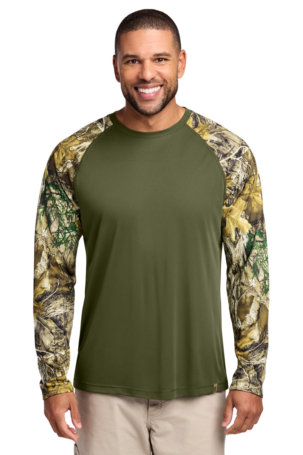 Russell Outdoors ™  Realtree ®  Colorblock Performance Long Sleeve Tee RU151LS