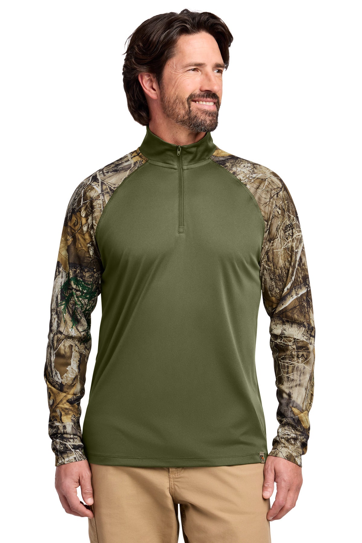 Russell Outdoors ™  Realtree ®  Colorblock Performance 1/4-Zip RU152