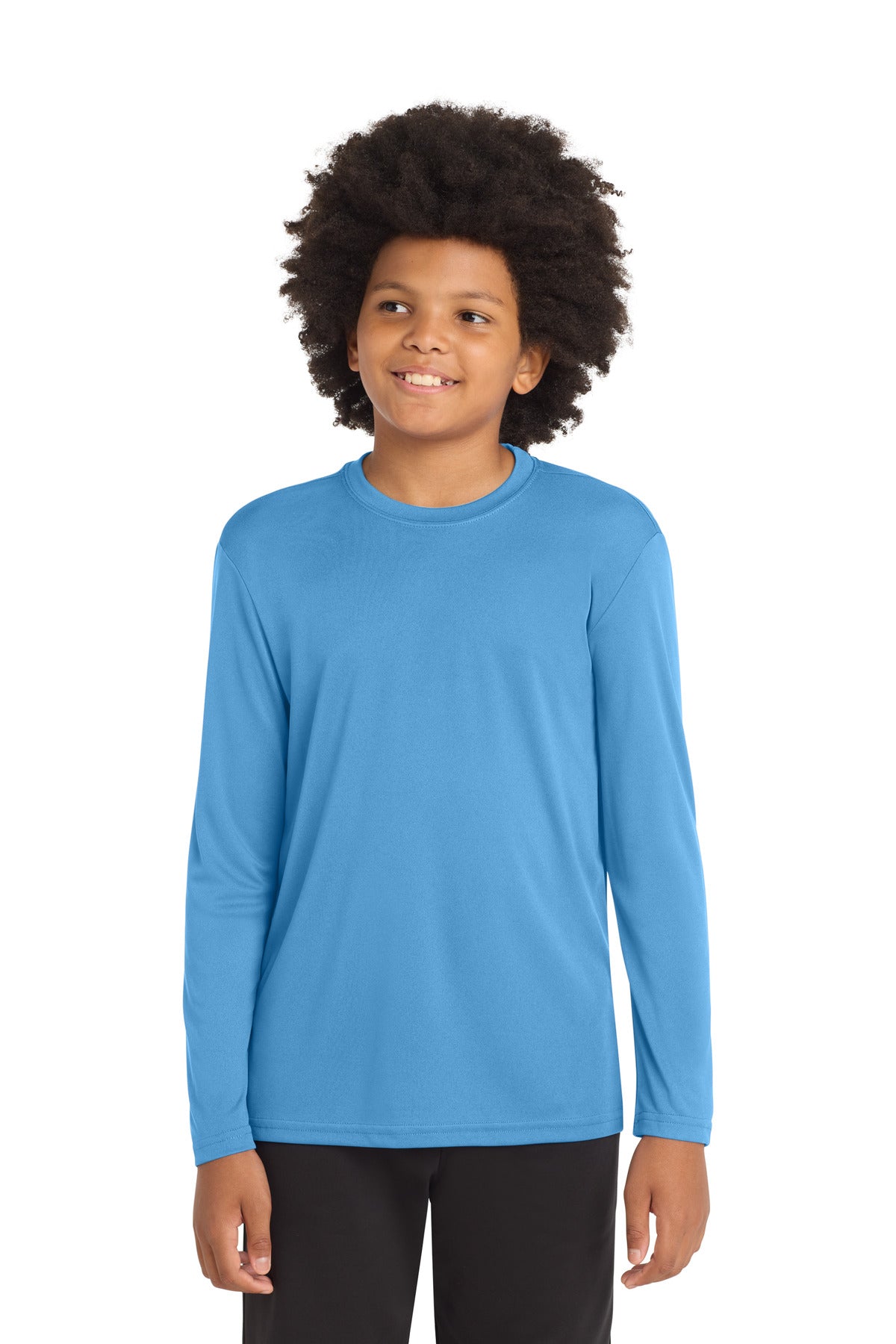 Sport-Tek ®  Youth Long Sleeve PosiCharge ®  Competitor™ T-Shirt. YST350LS