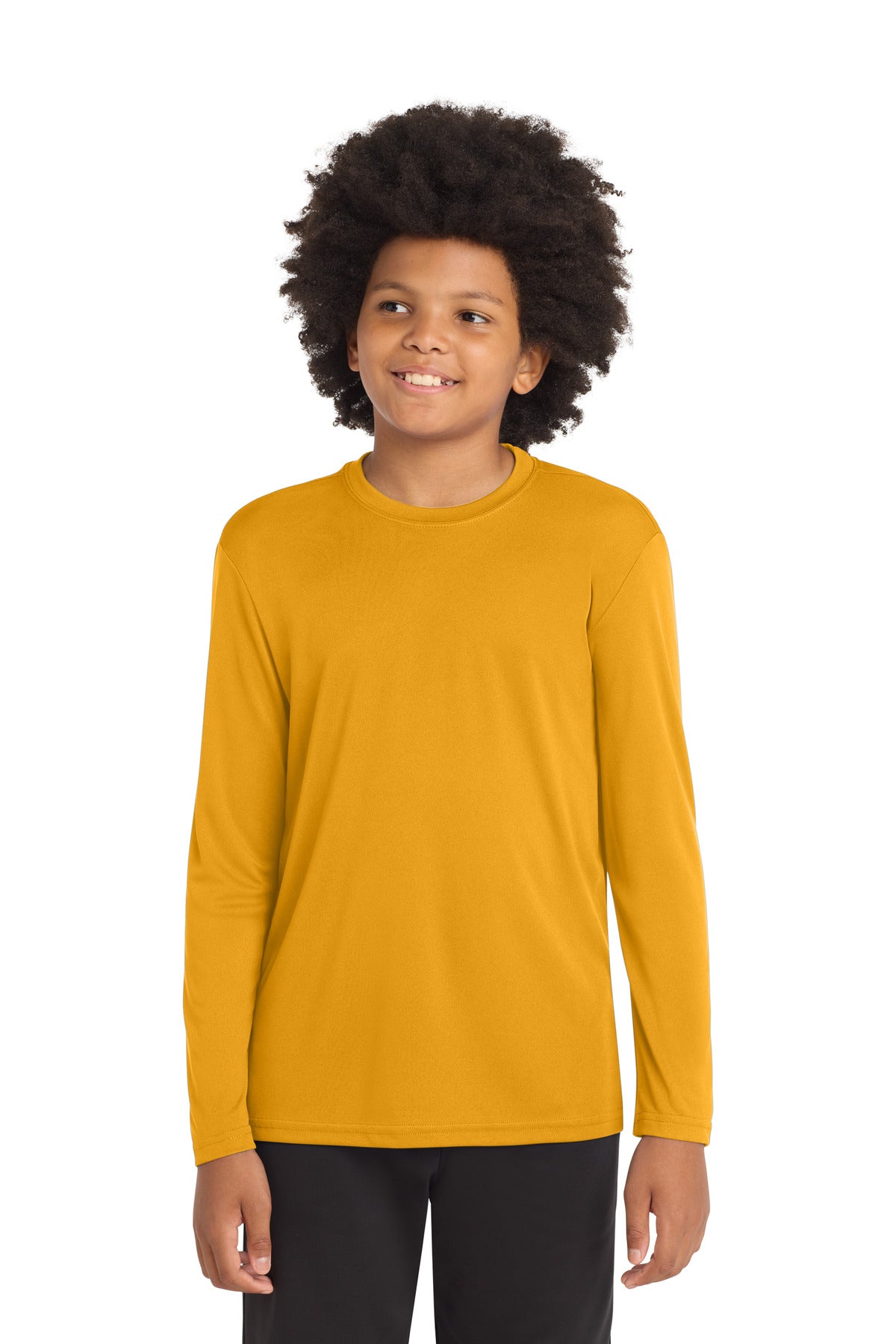 Sport-Tek ®  Youth Long Sleeve PosiCharge ®  Competitor™ T-Shirt. YST350LS