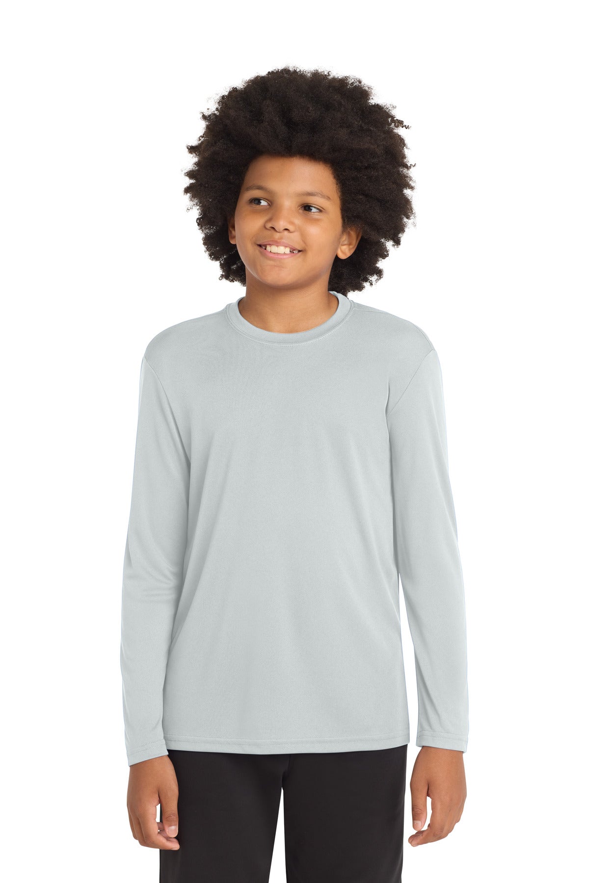Sport-Tek ®  Youth Long Sleeve PosiCharge ®  Competitor™ T-Shirt. YST350LS